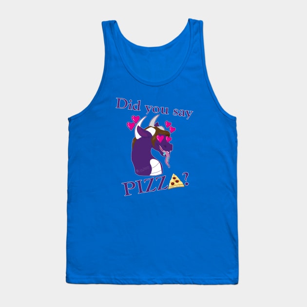 Did you say pizza? Tank Top by mystykm-merch